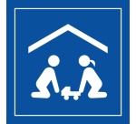 Signalétique d'information - Pictogramme Salle de jeux - ISO 7001