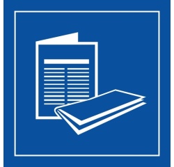 Panneau d'information - Kiosque à journaux - ISO 7001 - Gravoply
