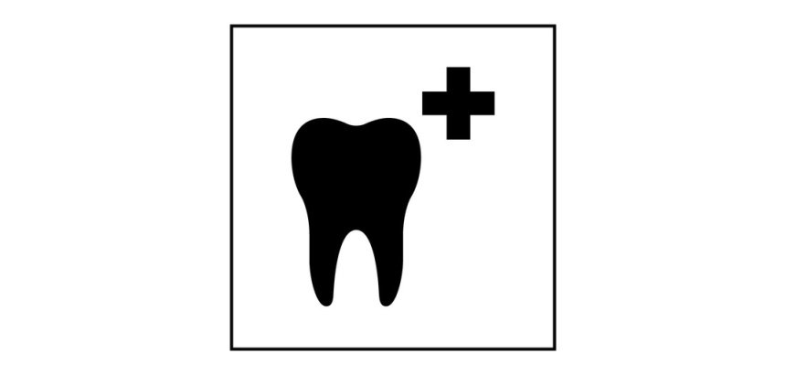 Panneau d'information - Soins dentaires - ISO 7001