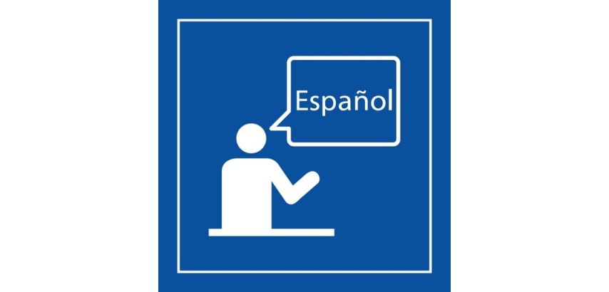 Panneau info - Communication en langue espagnole - ISO 7001