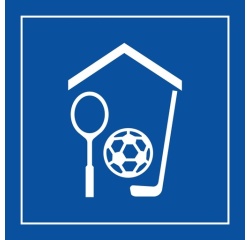 Panneau signalétique Gymnase/Salle de sport - PI SA 004 - ISO 7001