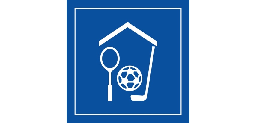 Panneau signalétique Gymnase/Salle de sport - PI SA 004 - ISO 7001