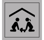 Panneau d'information - Salle de jeux pour enfants - ISO 7001