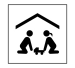 Panneau d'information - Salle de jeux pour enfants - ISO 7001