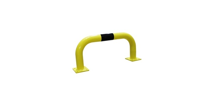 Arceau de protection avec platine – Acier galvanisé – Sécurité 1000 x 1200 mm