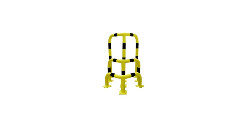 Barrière de sécurité - Arceau de protection d'angle en acier