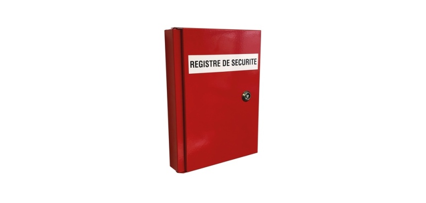 Armoire - Sécurité Incendie - Tôle laquée - 350x255x50 mm