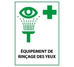 Panneau sécurité E011 – Rinçage oculaire – Norme ISO 7010