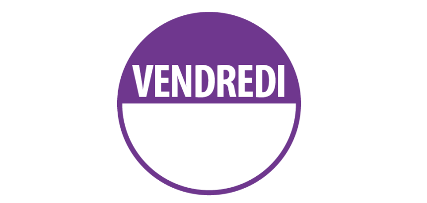 Pastilles d'inventaire "Vendredi" Repositionnables - Lot de 500 ex