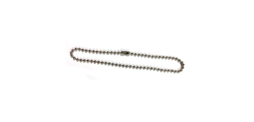 Marqueurs de Vannes - Chaine Boules Fermoir 100mm - Lot de 10