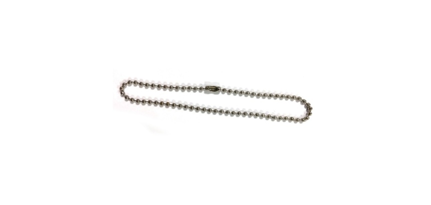 Marqueurs de Vannes - Chaine Boules Fermoir 100mm - Lot de 10