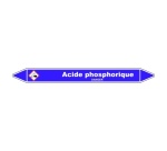 Marqueur Tuyauterie - Acide Phosphorique - Vinyle Laminé