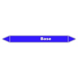 Marqueur de Tuyauterie - Base - NFX 08-105 - Vinyle Laminé 150 x 12 mm