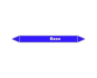 Marqueur de Tuyauterie - Base - NFX 08-105 - Vinyle Laminé 150 x 12 mm