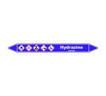 Marqueur de Tuyauterie - Hydrazine - NFX 08-105 - Vinyle Laminé