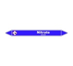 Marqueur de Tuyauterie - Nitrate - NFX 08-105 - Vinyle Laminé