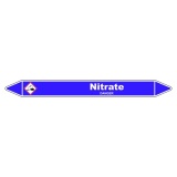 Marqueur de Tuyauterie - Nitrate - NFX 08-105 - Vinyle Laminé 150 x 12 mm
