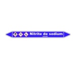 Marqueur Tuyauterie - Nitrite de Sodium - Vinyle Laminé