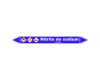 Marqueur Tuyauterie - Nitrite de Sodium - Vinyle Laminé 150 x 12 mm