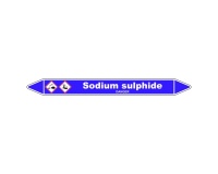 Marqueur - Tuyauterie Sodium Sulphide - Vinyle Laminé - NFX 08-105 150 x 12 mm