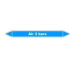 =Marqueur tuyauterie Air 3 bars – Vinyle NF X 08-105