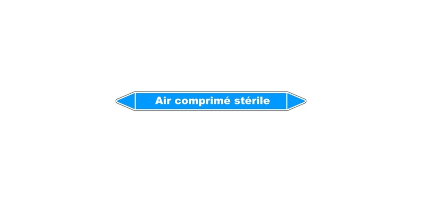 Marqueur tuyauterie Air comprimé stérile – NF X 08-105