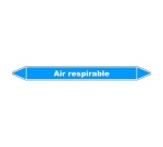 Marqueur tuyauterie Air respirable – Vinyle NF X 08-105