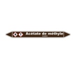 Marqueur Tuyauterie - Acétate de Méthyle - Vinyle Laminé