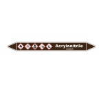 Marqueur de Tuyauterie - Acrylonitrile - NFX 08-105 - Vinyle