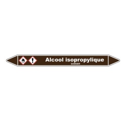 Marqueur de Tuyau - Alcool Isopropylique - Vinyle Laminé