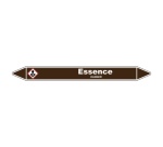 Marqueur de Tuyauterie - Essence - NFX 08-105 - Vinyle Laminé