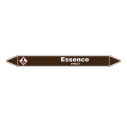 Marqueur de Tuyauterie - Essence - NFX 08-105 - Vinyle Laminé