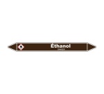 Marqueur de Tuyauterie - Ethanol - Vinyle Laminé - NFX 08-105