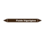 Marqueur de Tuyauterie - Fluide Frigorigène - en Vinyle Laminé