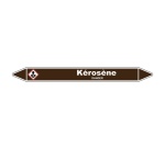 Marqueur de Tuyauterie - Kérosène - NFX 08-105 - Vinyle Laminé