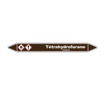 Marqueur Tuyauterie - Tétrahydrofurane - Vinyle Laminé