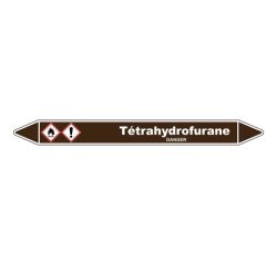 Marqueur Tuyauterie - Tétrahydrofurane - Vinyle Laminé