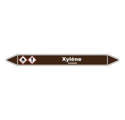 Marqueur de Tuyauterie - Xylène - NFX 08-105 - Vinyle - NFX 08-105