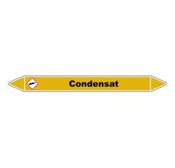Marqueur de Tuyauterie - Condensat - NFX 08-105 - Vinyle Laminé
