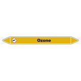 Marqueur de Tuyauterie - Ozone - NFX 08-105 - Vinyle Laminé 150 x 12 mm