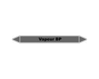 Marqueur de Tuyauterie - Vapeur BP - NFX 08-105 - Vinyle Laminé 150 x 12 mm