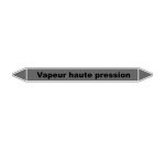 Marqueur tuyauterie - Vapeur haute pression - Vinyle laminé