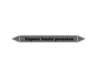 Marqueur tuyauterie - Vapeur haute pression - Vinyle laminé 150 x 12 mm