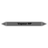 Marqueur de Tuyauterie - Vapeur HP - NFX 08-105 - Vinyle Laminé 150 x 12 mm