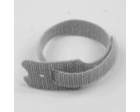 Colliers de serrage auto-agrippants réutilisables - 12 x 240 - par 25 - Gris