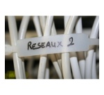 Colliers de serrage à longue platine 4,8 x 300 - par 100 - Blanc