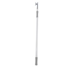 Gaffe télescopique ajustable - Crochet plastique - Aluminium anodisé