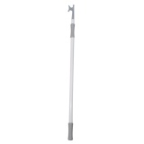 Gaffe télescopique ajustable - Crochet plastique - Aluminium anodisé