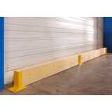 Protège Rack avec matrier en sapin - Module Intermédiaire - Tôle 1 madrier