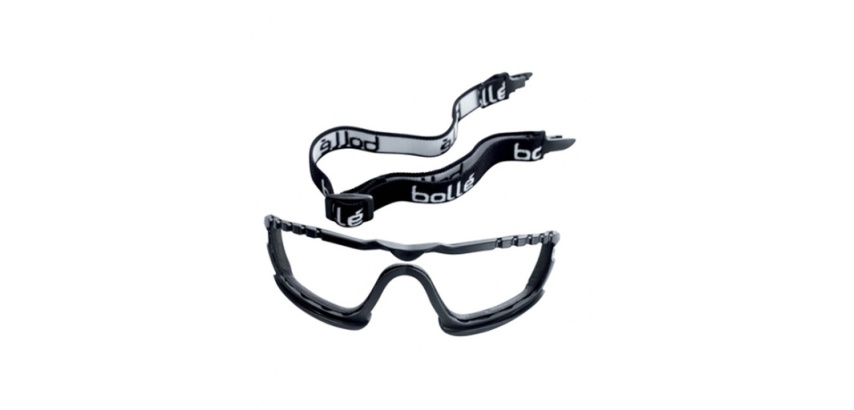 Lunettes - Protection COBRA Hybrid Bollé - Kit Mousse/Tresse